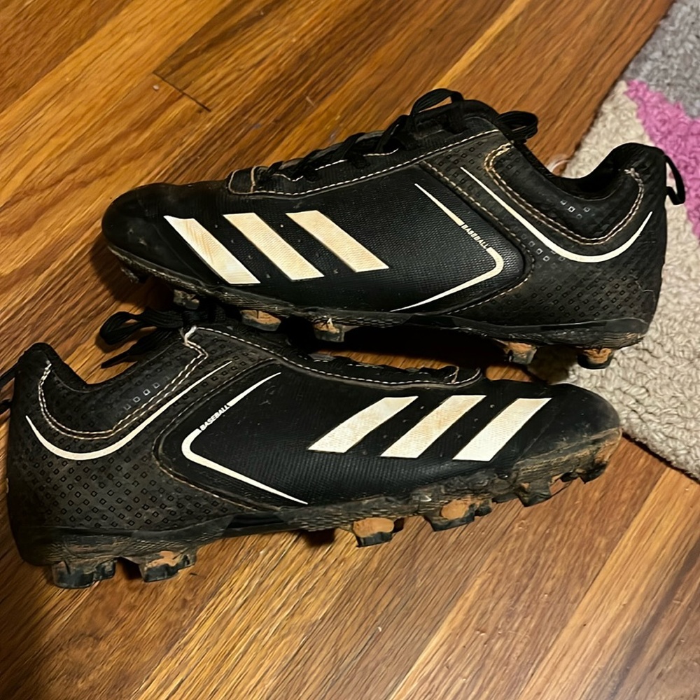 Youth Adidas  baseball/softball cleats size 2